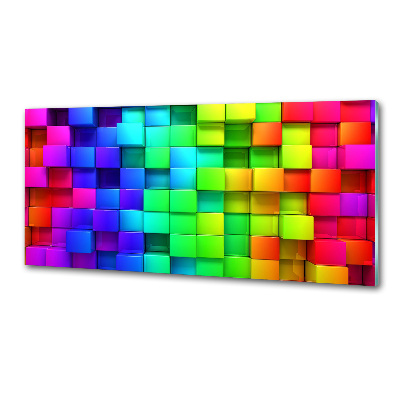 Platte für Küchenrückwand Bunte Schachteln