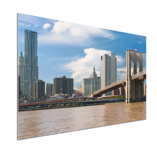 Küchen wandpaneel Brooklyn Bridge