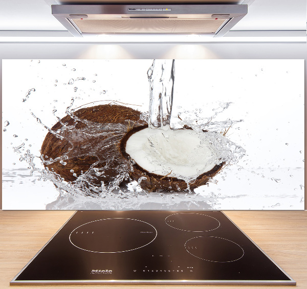 Platte für Küchenrückwand Kokosnuss