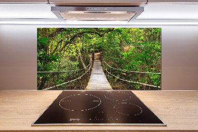 Platte für Küchenrückwand Seilbrücke