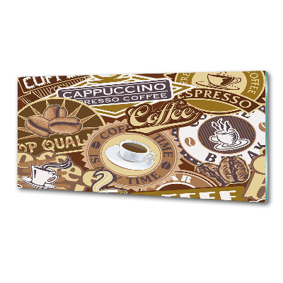 Küchen wandpaneel Kaffeehaus