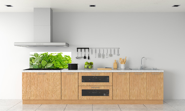 Küchen wandpaneel Kräuter