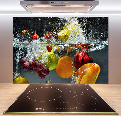 Platte für Küchenrückwand Obst und Gemüse