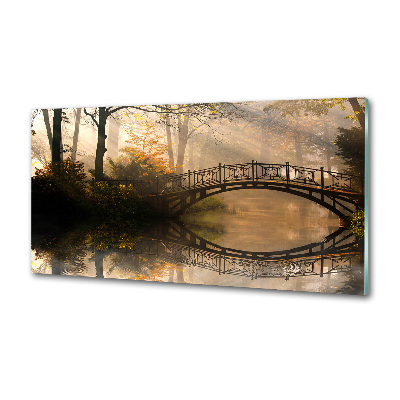 Küchen wandpaneel Alte Brücke im Herbst