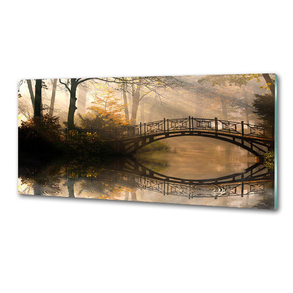 Küchen wandpaneel Alte Brücke im Herbst