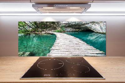 Platte für Küchenrückwand Plitvicer Seen