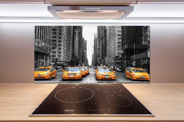 Platte für Küchenrückwand New Yorker Taxis