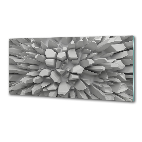 Platte für Küchenrückwand 3D-Abstraktion