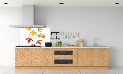 Platte für Küchenrückwand Herbstblätter
