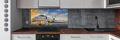 Platte für Küchenrückwand Flugzeug
