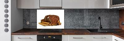 Glasrückwand für die küche Lebkuchen und Vanille