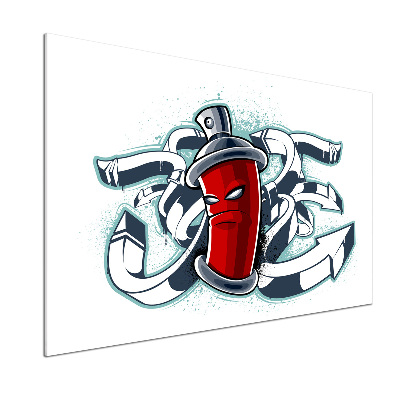 Küchen wandpaneel Graffiti