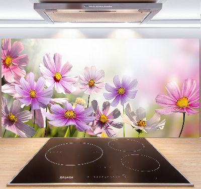 Platte für Küchenrückwand Blumen auf der Wiese