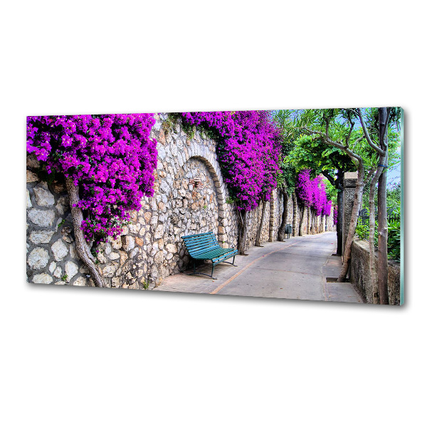 Glasrückwand für die küche Charmante Straßen