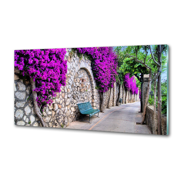 Glasrückwand für die küche Charmante Straßen