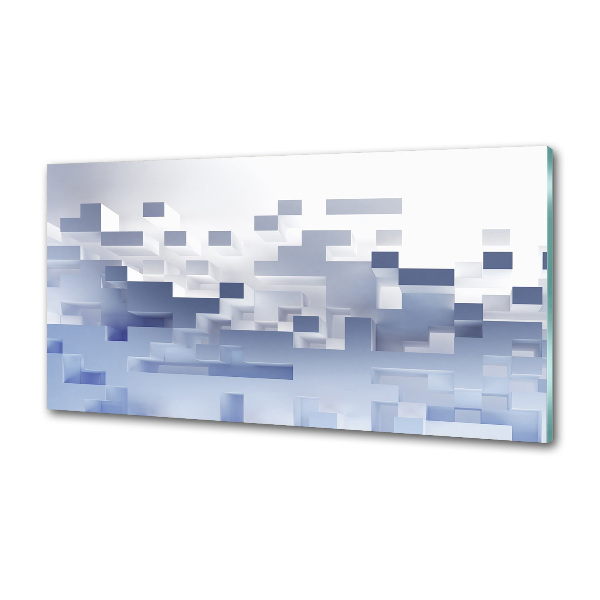 Platte für Küchenrückwand Würfelabstraktion