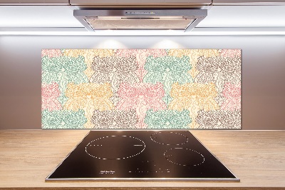 Glasrückwand für die küche Eulen