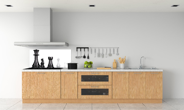 Platte für Küchenrückwand Schachfigur