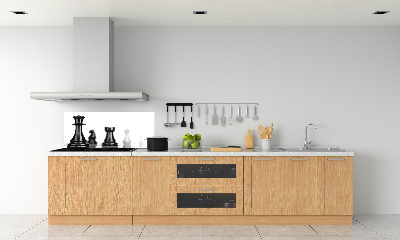 Platte für Küchenrückwand Schachfigur