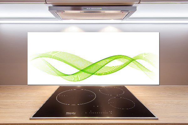 Küchen wandpaneel Bunte Wellen