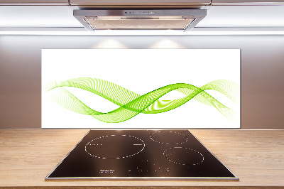 Küchen wandpaneel Bunte Wellen