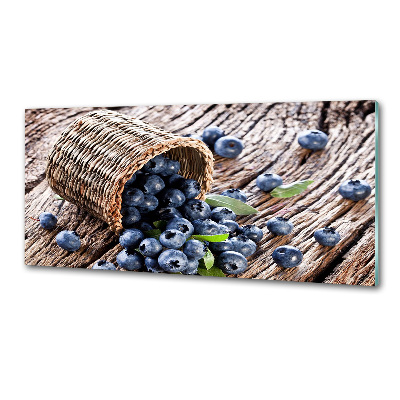 Küchen wandpaneel Beeren im Korb