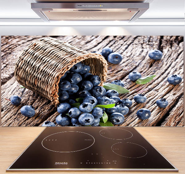 Küchen wandpaneel Beeren im Korb