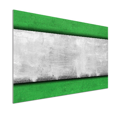 Glasrückwand für die küche Grüne Wand