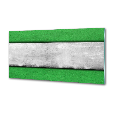 Glasrückwand für die küche Grüne Wand