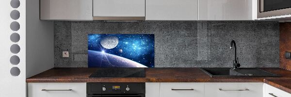 Platte für Küchenrückwand Mond