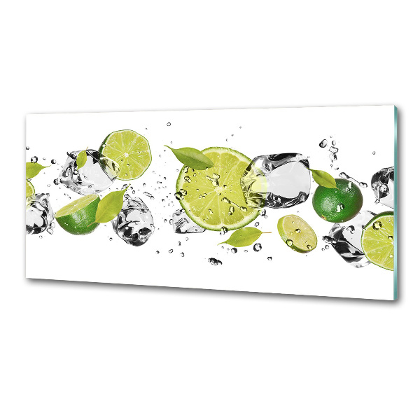 Küchen wandpaneel Kalk und Wasser