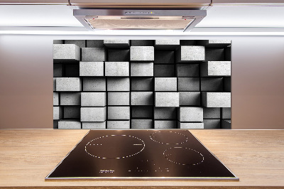 Glasrückwand für die küche Abstraktion