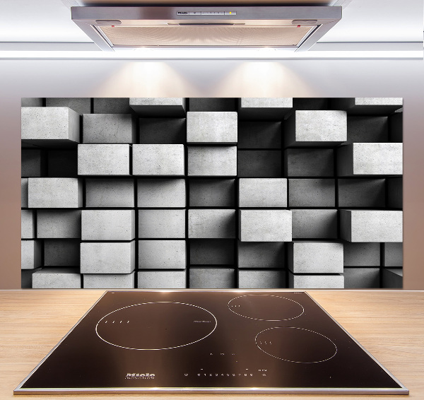 Glasrückwand für die küche Abstraktion