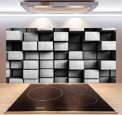 Glasrückwand für die küche Abstraktion