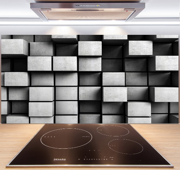 Glasrückwand für die küche Abstraktion