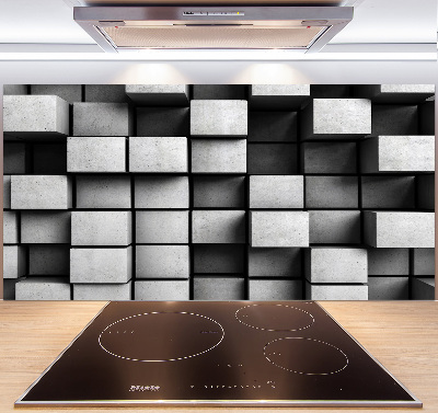 Glasrückwand für die küche Abstraktion