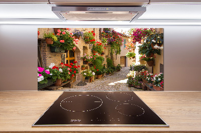 Küchen wandpaneel Eine charmante Straße