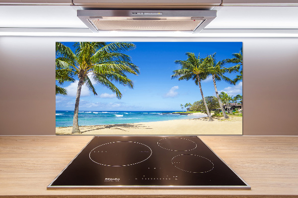 Platte für Küchenrückwand Tropischer Strand