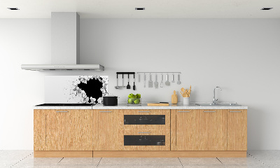 Glasrückwand für die küche Loch in der Wand