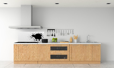 Glasrückwand für die küche Loch in der Wand