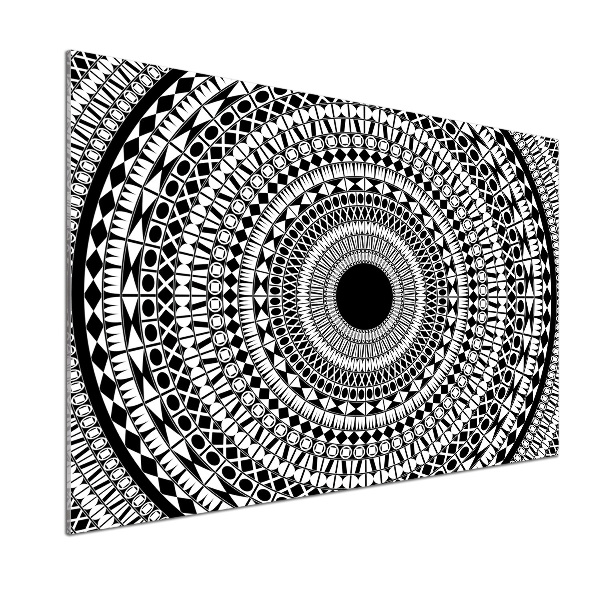 Küchen wandpaneel Kreisornamente