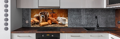 Glasrückwand für die küche Frühstück