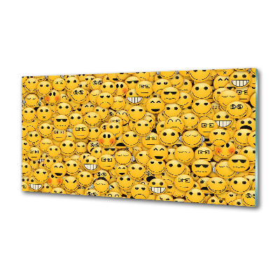 Platte für Küchenrückwand Emoticons