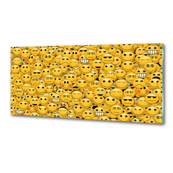 Platte für Küchenrückwand Emoticons