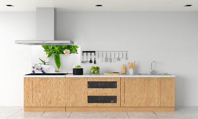 Platte für Küchenrückwand Mörser und Kräuter