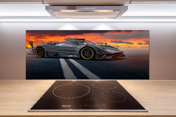 Platte für Küchenrückwand Rennfahrer