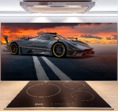 Platte für Küchenrückwand Rennfahrer