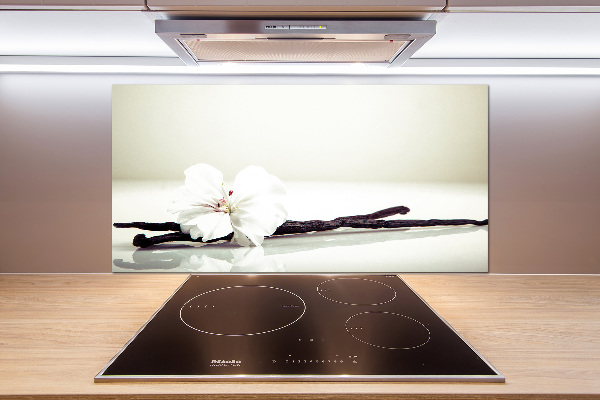 Glasrückwand für die küche Vanilleschote