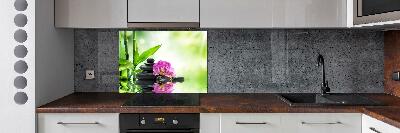 Platte für Küchenrückwand Orchidee