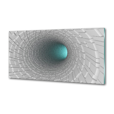 Platte für Küchenrückwand 3D-Tunnel